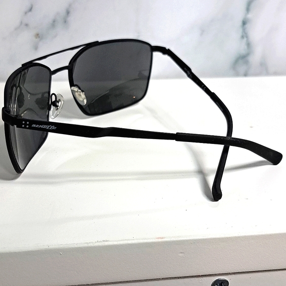 NEW Mirrored Sunglasses/Shades by Arnette "MABONENG" 62-17 gray/black modern men - Picture 4 of 4